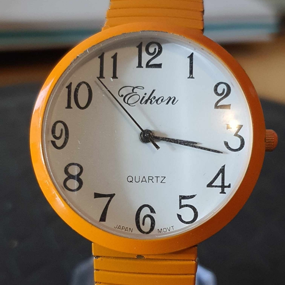 🦋10/$20🦋 Eikon Orange/White Stainless Steel Women's Watch